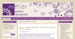 Metier - Galeria Rękodzieła 