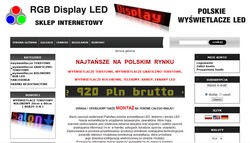 RGB Display LED - Wyświetlacz