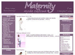 Maternity Moda Ciążowa